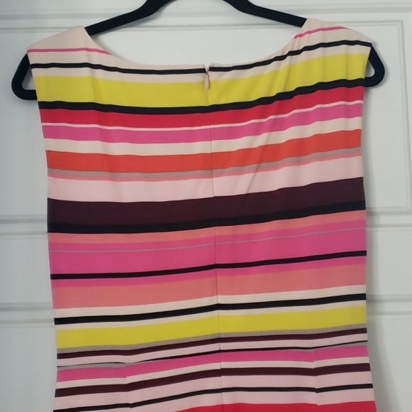 Sleeveless Stripe Jersey Dress - Picture 7 of 11